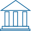 Institution building icon representing LionTrust business development and strategic partnerships.