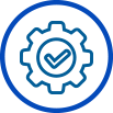 Execution gear icon representing the Execute stage.