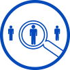 Eye and investment icon representing the Identify stage of the LionTrust investment process.
