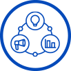 Strategic resources icon representing the Invest stage of the LionTrust investment process.