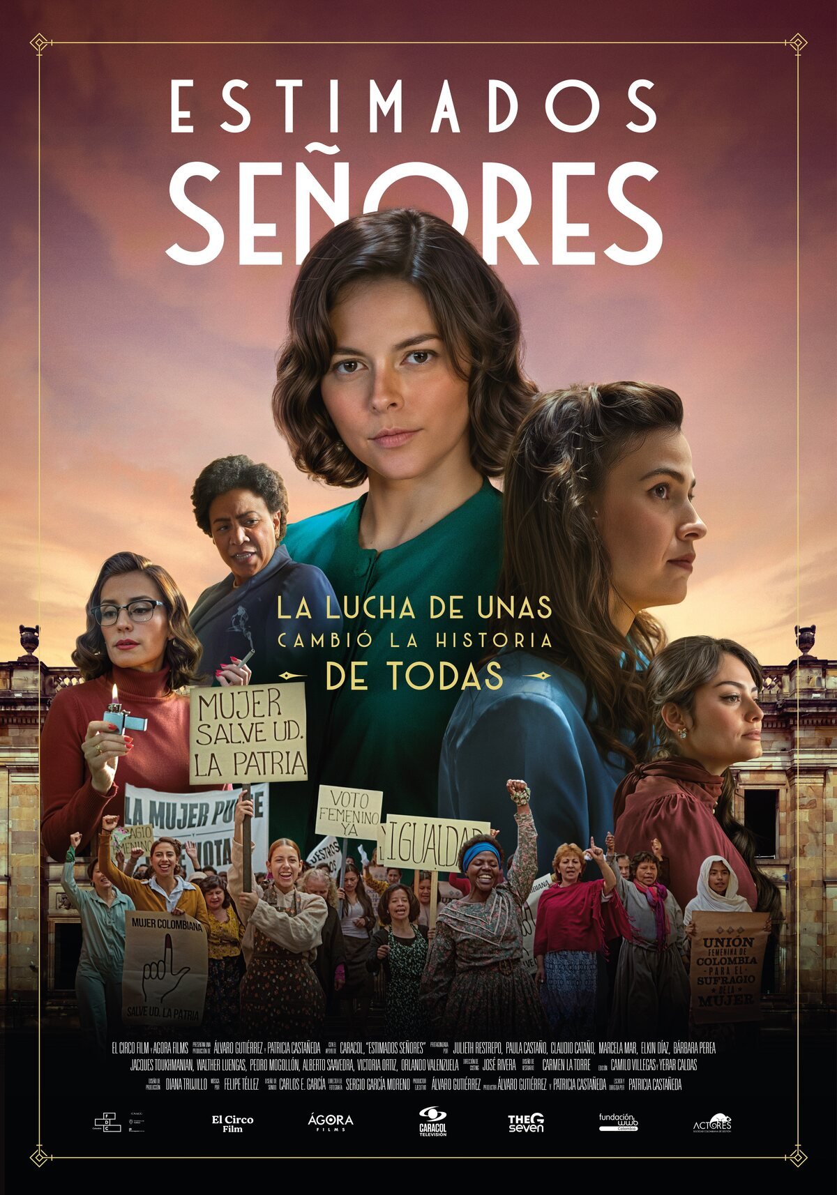 Official poster for Dear Sirs, a 2024 feature project supported by LionTrust.