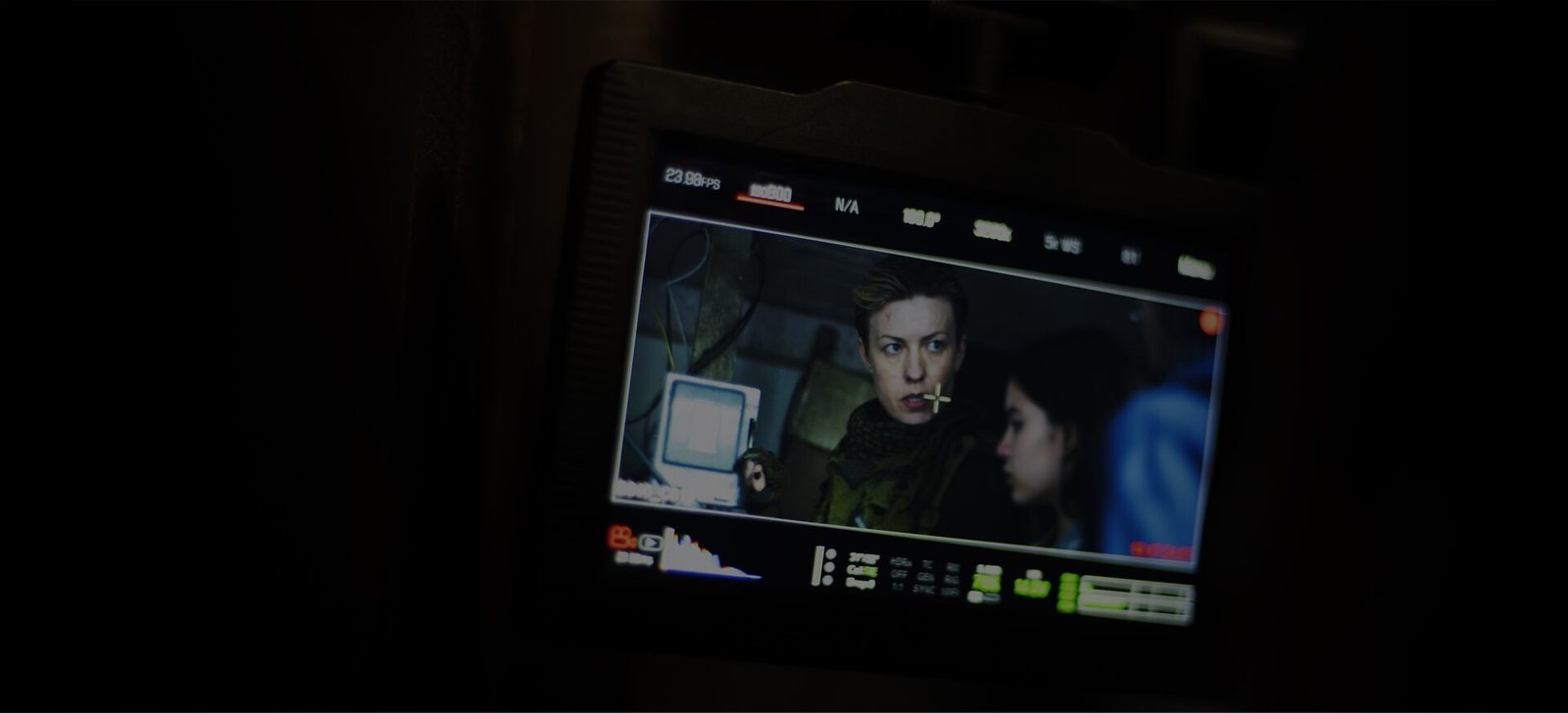 Warm cinematic behind-the-scenes production scene representing LionTrust creative partnerships.